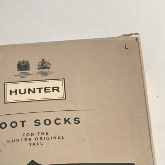 The perfect Hunter Boots Women Accessory Short Boots Black Fleece Socks Sz L - Picture 6 of 8